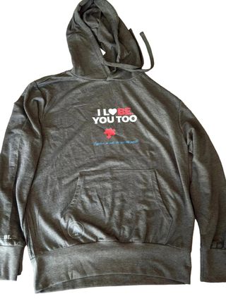 Felpe di coppia Te Amo Grigie