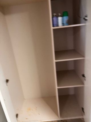 Armario de dormitorio blanco