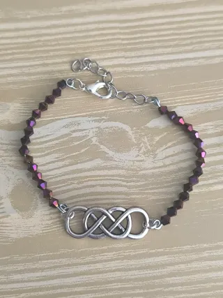 Pulsera Infinito Morado