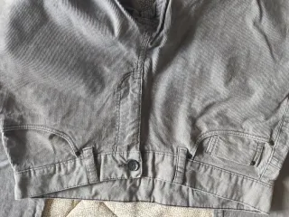 Celio Pantalone Uomo Velluto a Costine Grigio