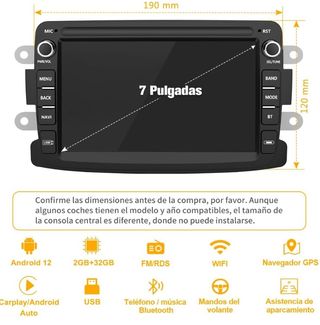 Radio Android 7” Dacia