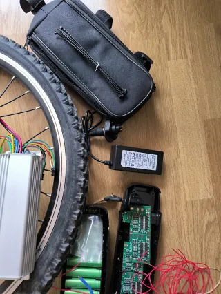 Kit Bici Eléctrica 350W 26 Delantera