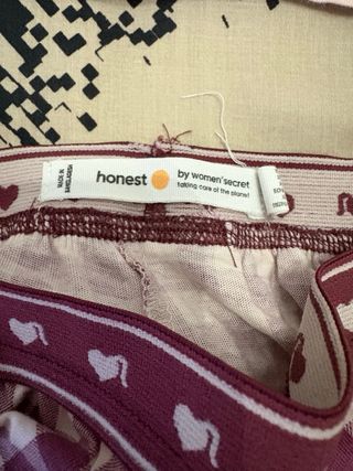 Pijama La Vecina Rubia rosa y morado