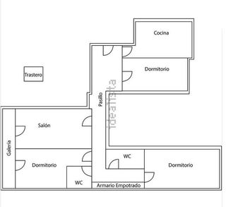 Piso en venta en San Pablo y Santa Marina en Palencia