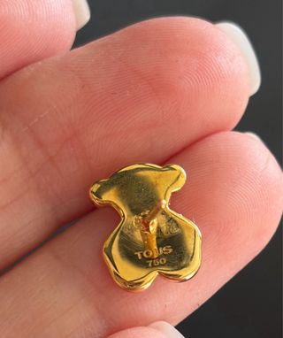 Pendientes Tous Oro 18k y diamantes