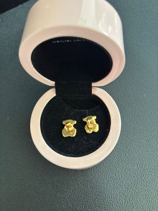 Pendientes Tous Oro 18k y diamantes