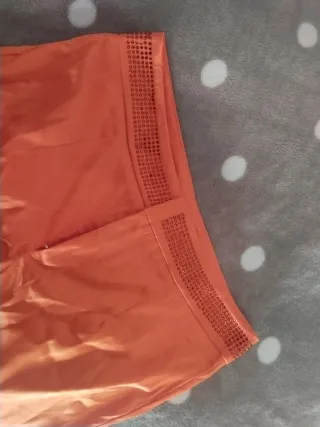 Conjunto pantalón y top naranja