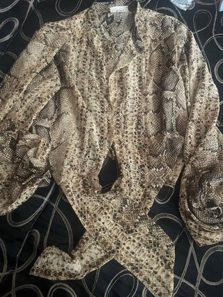 Camicetta Vicolo stampa pitone tg S