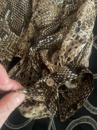 Camicetta Vicolo stampa pitone tg S