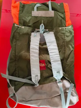 Mochila Serval Vintage Verde Naranja