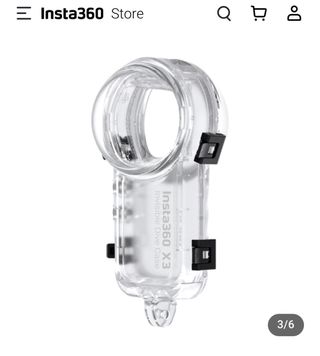 Funda acuática Insta360 X3