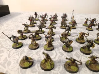 Lote figuras Señor de los Anillos ESDLA