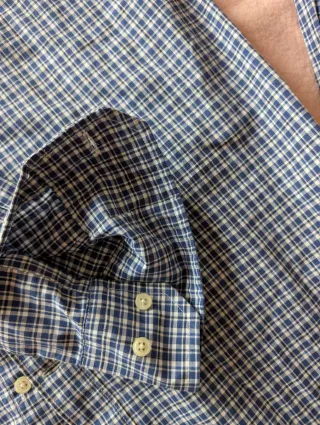 Camisa cuadros Cortefiel Talla M