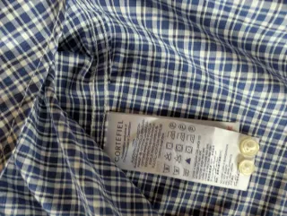 Camisa cuadros Cortefiel Talla M