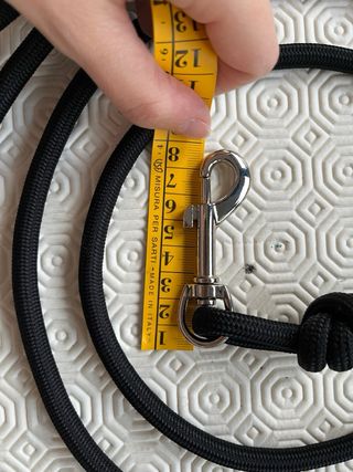 Guinzaglio cane nero