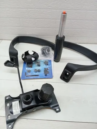 Silla de oficina ergonómica negra