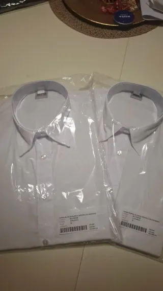 CAMICIE BIANCHE, per uniformi, settore alberghiero, ecc.