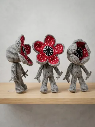 Figura Demogorgon crochet Stranger Things