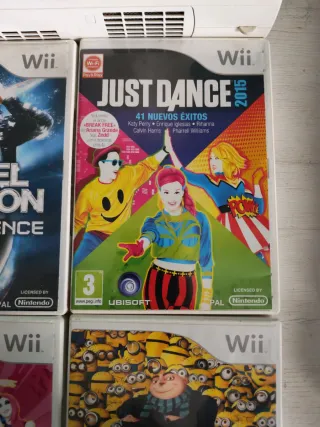 Lote 4 Giochi Wii: Just Dance, Michael Jackson