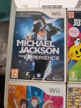 Lote 4 Giochi Wii: Just Dance, Michael Jackson