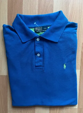 Camiseta Polo Ralph Lauren Hombre XXL Azul