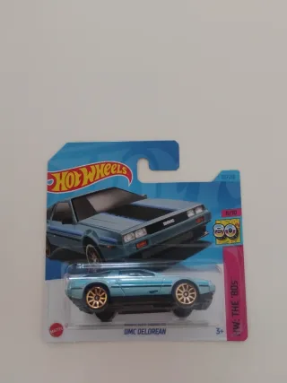 Hot Wheels DMC DeLorean 8/10 HW The '80s