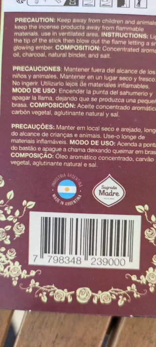 Trío de inciensos Perfum Premium