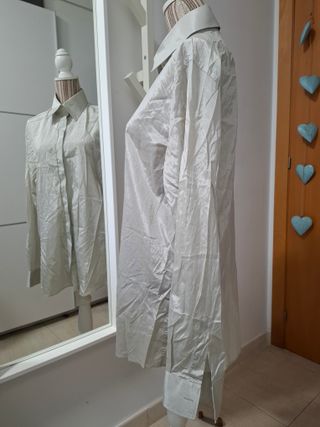 Camisa Carlo Pignatelli Blanca Hombre Clásica