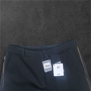 Pantaloni Jijil Donna Nero Oro Nuovi con cartellin
