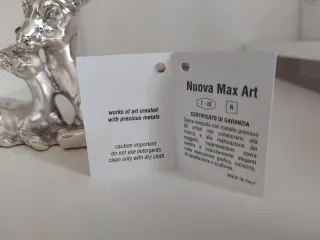 Scultura cerbiatti in resina