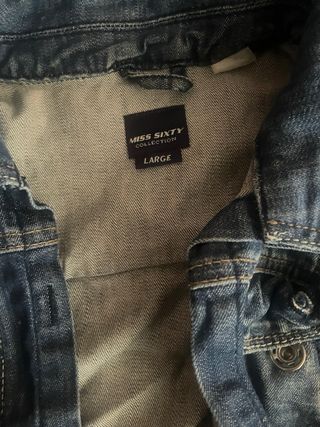 Gilet jeans Miss Sixty donna L