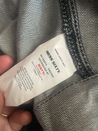 Gilet jeans Miss Sixty donna L