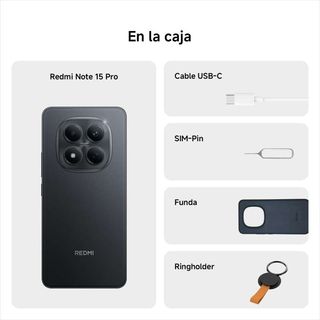 Xiaomi Redmi Note 15 Pro 256GB Nero