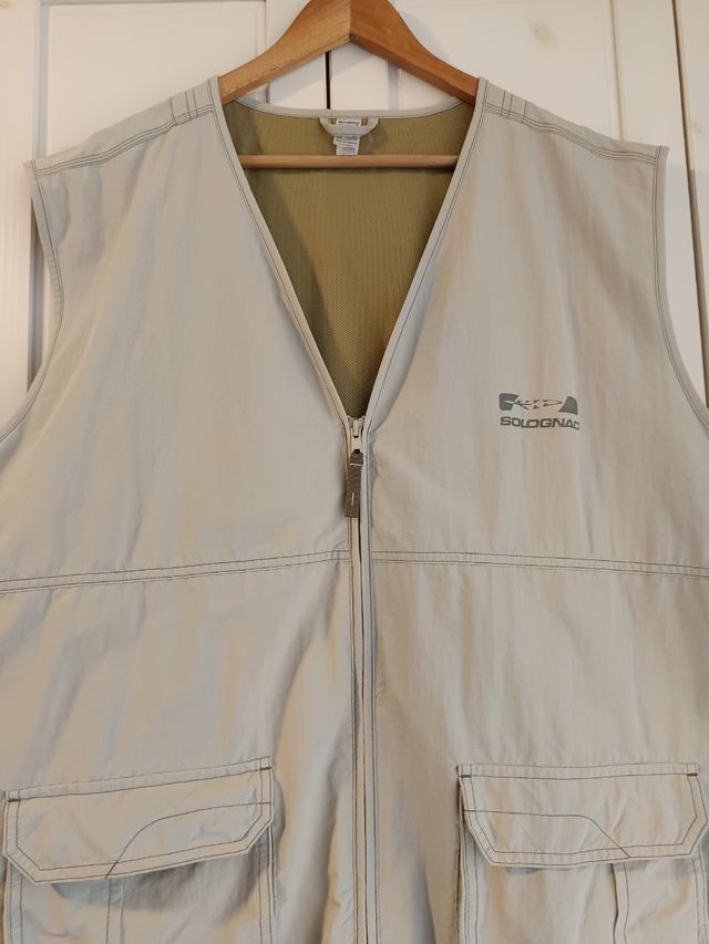 ​SOLOGNAC Chaleco técnico outdoor  (Decathlon) 3XL
