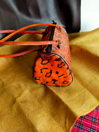 Bolso de piel étnico mujer