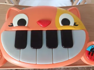 Piano Gatito Bebé Juguete Musical