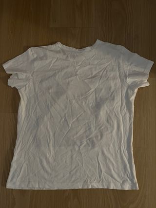 Camiseta Zara floral multicolor