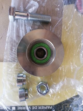 Ruota per cancello con cuscinetto