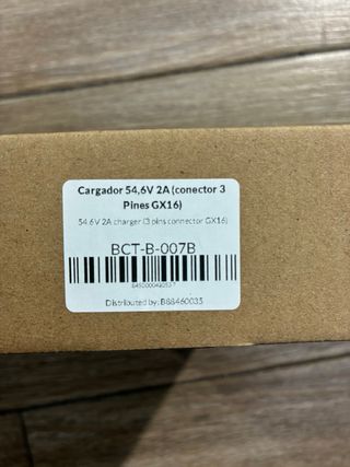 Batería Li-ion 48V 15Ah 720Wh