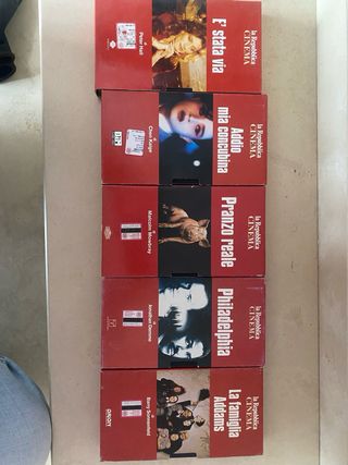 Lotto 5 VHS La Repubblica Cinema