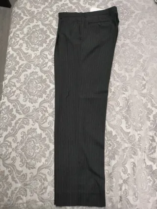 Traje de vestir caballero gris COMPLETO