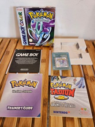 Pokemon Versione Cristallo Game Boy Color