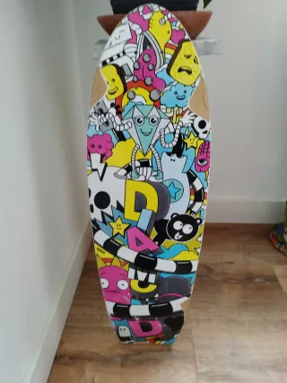 Longboard Diamond con ruedas