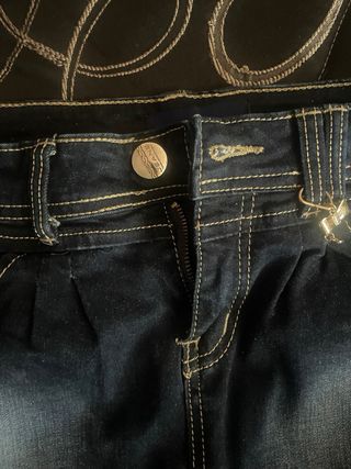 Minigonna jeans Miss Sporty taglia L