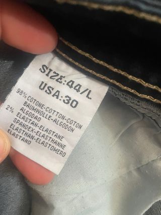 Minigonna jeans Miss Sporty taglia L