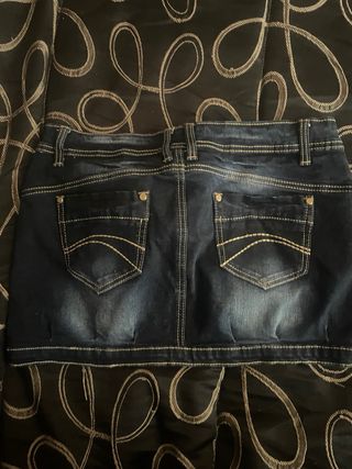 Minigonna jeans Miss Sporty taglia L