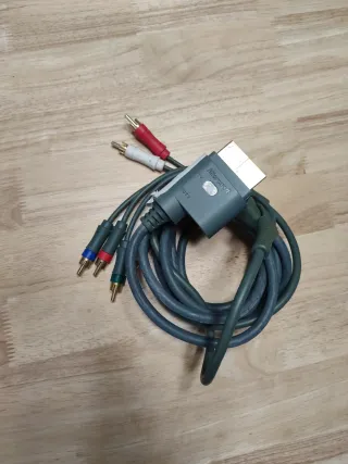 Transformador y cables Xbox 360