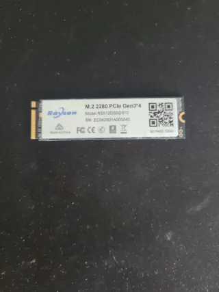 SSD M.2 512GB Rayson PCIe Gen3x4