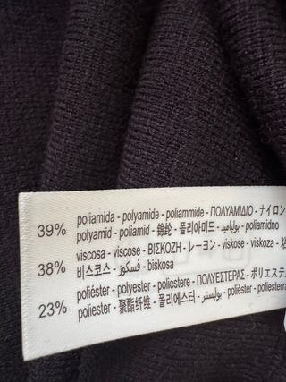 Chaqueta Zara Punto Cinturón Talla S