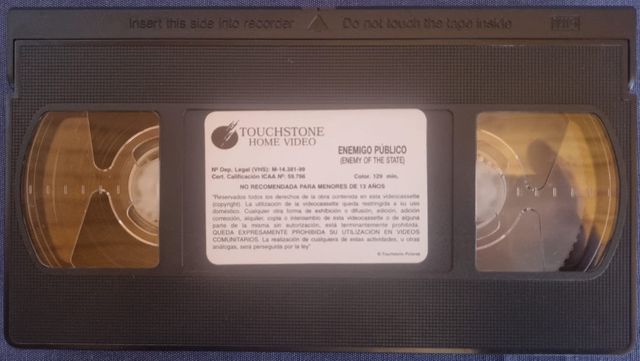 ENEMIGO PUBLICO VHS